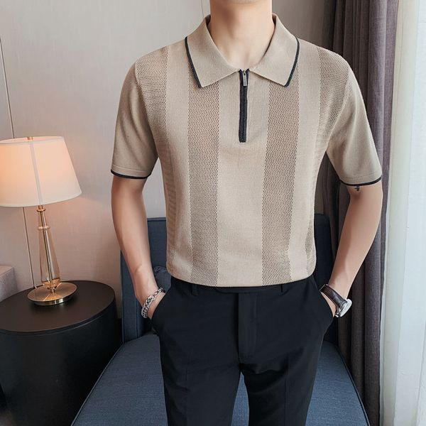 men's polos men polo shirts trendy brand summer men golf shirt slim fit short sleeve male business casual clothes s-3xl 230424, White;black
men's polos men polo shirts trendy brand summer men golf shirt slim fit short sleeve male business casual clothes s-3xl 230424, White;black