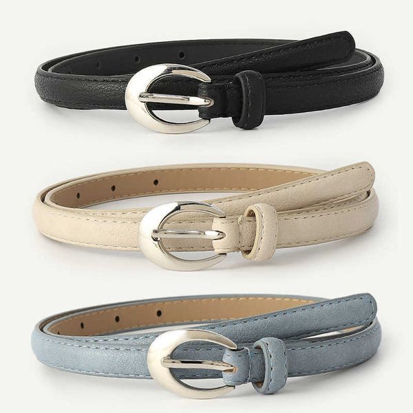 belts women belts pu leather simple silver buckle thin belt girls dress jean pants waistband belts for lady luxury designer brand w0424, Black;brown
belts women belts pu leather simple silver buckle thin belt girls dress jean pants waistband belts for lady luxury designer brand w0424, Black;brown