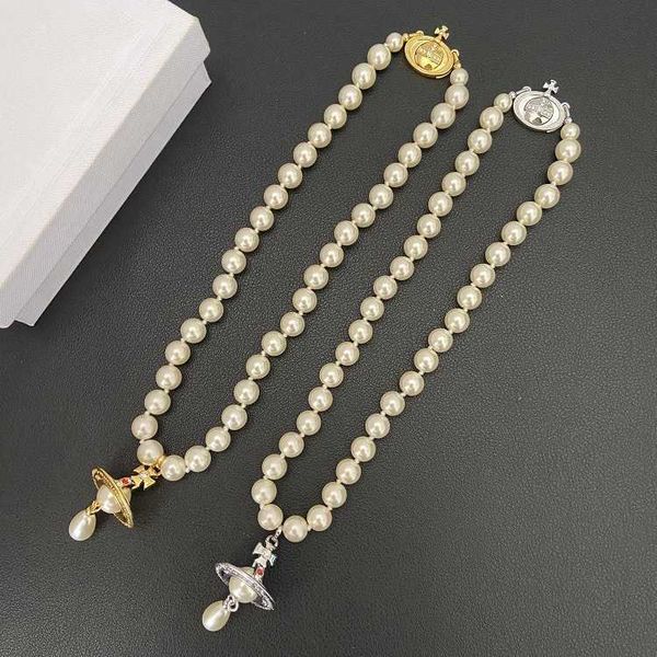star moon west empress dowager colorful crystal three-dimensional saturn pearl necklace simple fairy style clavicle chain, Silver
star moon west empress dowager colorful crystal three-dimensional saturn pearl necklace simple fairy style clavicle chain, Silver