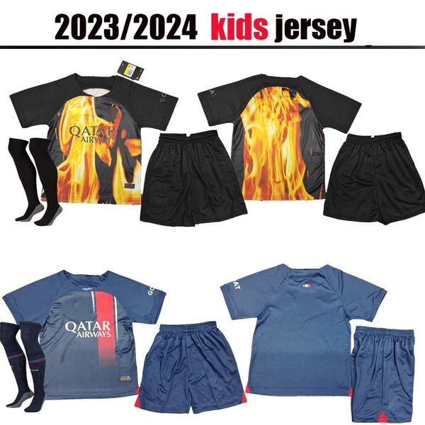 2023 2024 soccer jerseys kids kit maillot de foot mbappe hakimi marquinhos verratti football shirt 22 23 24 sergio ramos fabian psgs hommes, Black
2023 2024 soccer jerseys kids kit maillot de foot mbappe hakimi marquinhos verratti football shirt 22 23 24 sergio ramos fabian psgs hommes, Black