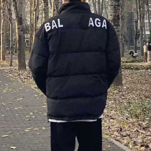 designer balenciga jacket down balanciagas autumn new paris fashion show limited embroidery letter down cotton jacket high collar couple sam, Black
designer balenciga jacket down balanciagas autumn new paris fashion show limited embroidery letter down cotton jacket high collar couple sam, Black