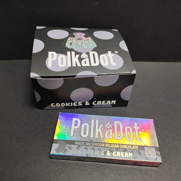 polkadot chocolate packaging boxes milk chocolate gummies shrooms bar coconut berries cookies&cream magic mushroom polka dot mushroom chocol
polkadot chocolate packaging boxes milk chocolate gummies shrooms bar coconut berries cookies&cream magic mushroom polka dot mushroom chocol