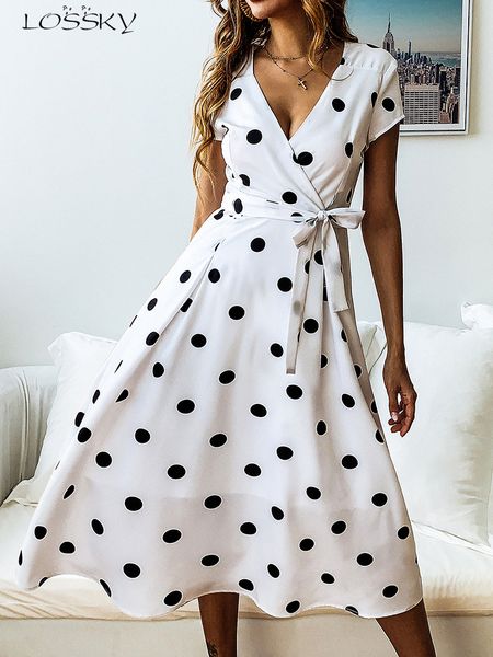 casual dresses lossky summer women vintage long dress casual polka dot print party short sleeve dresses v-neck fashion woman clothes y2k 230, Black;gray
casual dresses lossky summer women vintage long dress casual polka dot print party short sleeve dresses v-neck fashion woman clothes y2k 230, Black;gray
