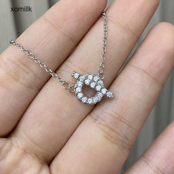 hermm designer necklace strands s925 sterling silver classic small q letter pig nose full diamond round collar chain mesh red same style col, Black
hermm designer necklace strands s925 sterling silver classic small q letter pig nose full diamond round collar chain mesh red same style col, Black