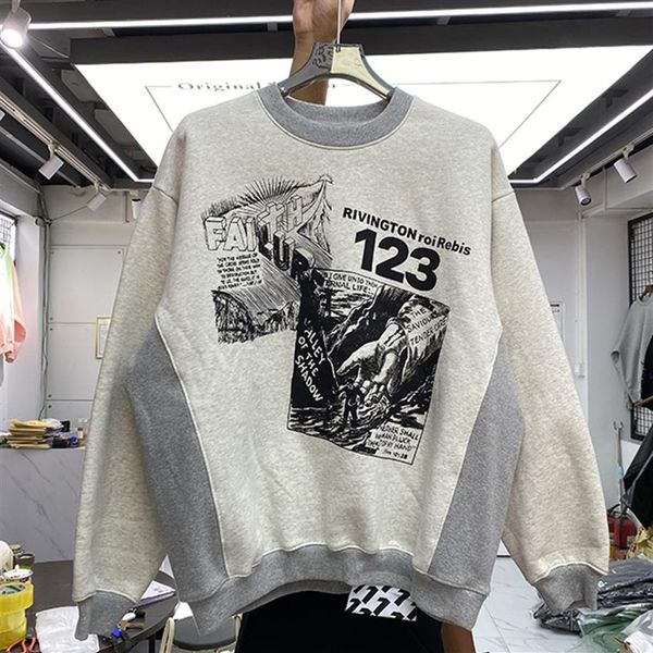 plus size warm sweatshirt hoode patchwork hip hop crewneck men's hoodies & sweatshirts real pics275g, Black;brown
plus size warm sweatshirt hoode patchwork hip hop crewneck men's hoodies & sweatshirts real pics275g, Black;brown