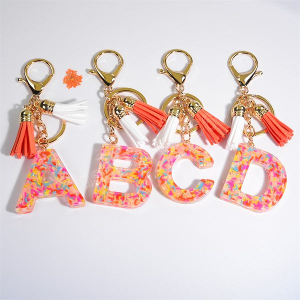 colourful long strip 26 letters key chain fashion rainbow alphabet keychains exquisite tassels pendant accessory car bag keyring, Silver
colourful long strip 26 letters key chain fashion rainbow alphabet keychains exquisite tassels pendant accessory car bag keyring, Silver