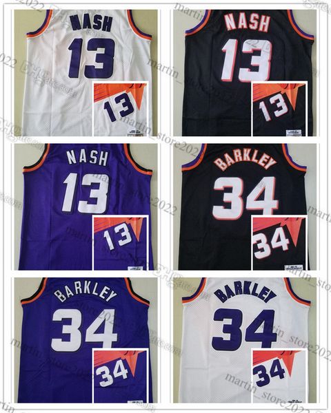 stitched mitchell & ness vintage men basketball jerseys steve nash 13 charles barkley 34 all embroidery, Black;red
stitched mitchell & ness vintage men basketball jerseys steve nash 13 charles barkley 34 all embroidery, Black;red
