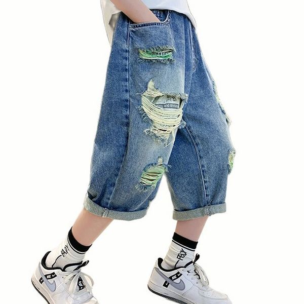 jeans boy denim short big hole children jeans boy casual ripped jeans for boys teenage kids clothes 6 8 10 12 14 230424, Blue
jeans boy denim short big hole children jeans boy casual ripped jeans for boys teenage kids clothes 6 8 10 12 14 230424, Blue