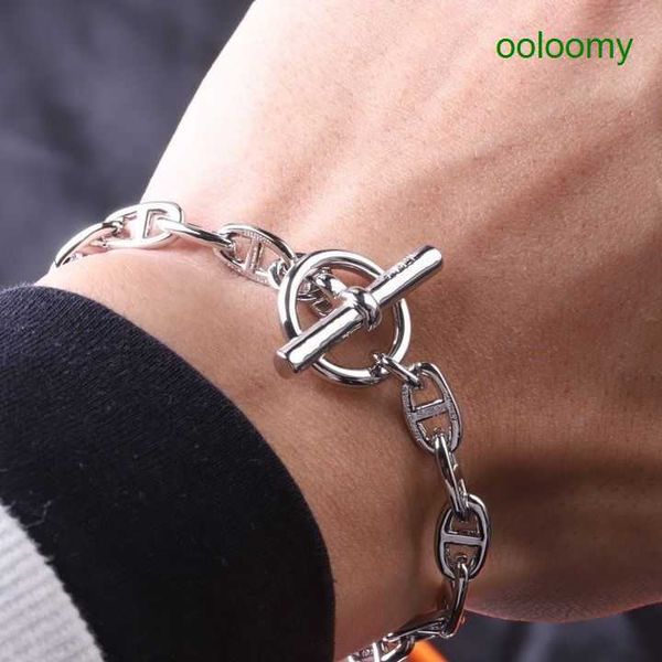 hemres designer bracelet netizen new pig nose ring buckle bracelet ot ins light luxury exquisite hip hop love, Black
hemres designer bracelet netizen new pig nose ring buckle bracelet ot ins light luxury exquisite hip hop love, Black