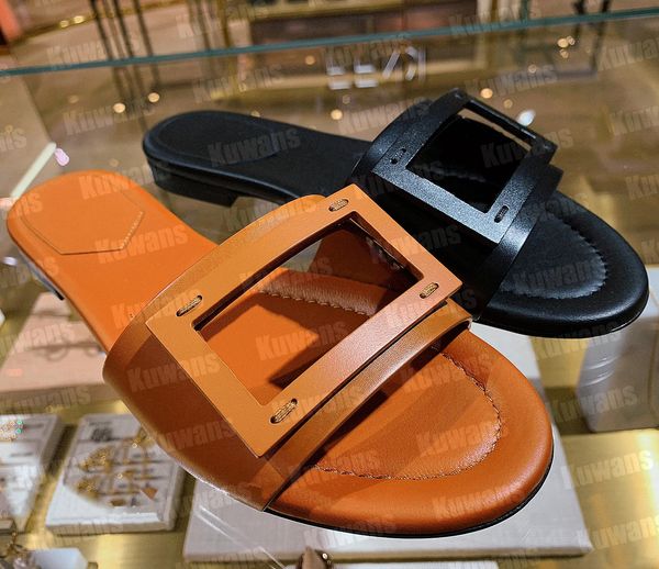 signature leather slide women sandals slipper baguette beach designer flats sandal flip flops luxury wide-band slides mules, Black
signature leather slide women sandals slipper baguette beach designer flats sandal flip flops luxury wide-band slides mules, Black