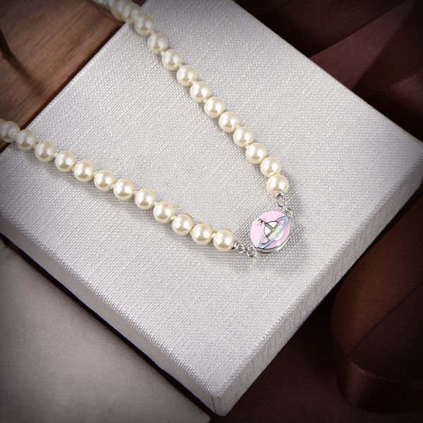 designer fashion brand pendant necklaces letter viviene chokers luxury women jewelry metal pearl necklace cjeweler westwood for woman chain, Silver
designer fashion brand pendant necklaces letter viviene chokers luxury women jewelry metal pearl necklace cjeweler westwood for woman chain, Silver