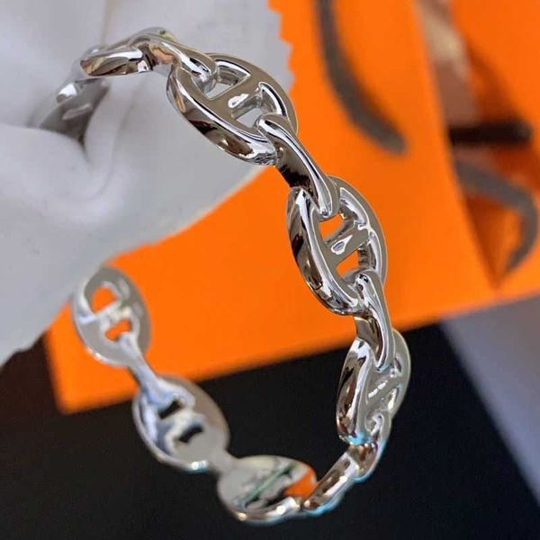 luxury designer h homesess bracelets christening bangle online shop v golden pig nose female opening 925 sterling silver design versatile an, Black
luxury designer h homesess bracelets christening bangle online shop v golden pig nose female opening 925 sterling silver design versatile an, Black