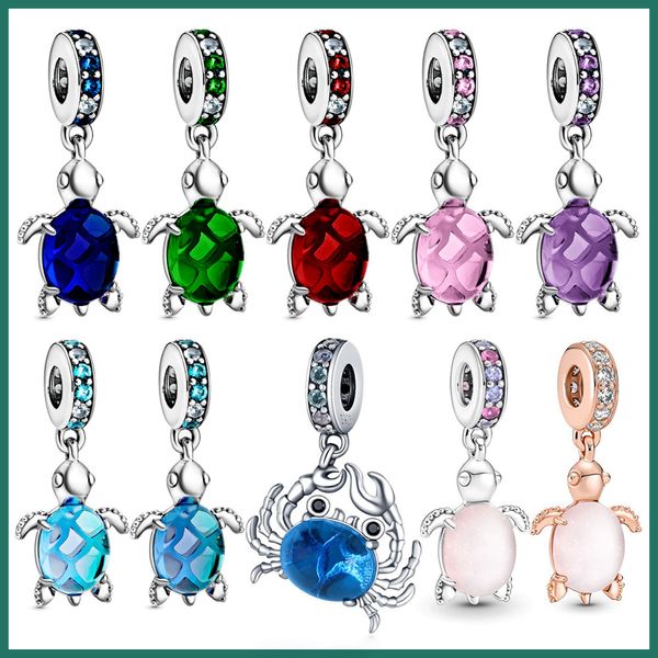 summer charms selling ocean world colorful stone turtle charm 925 sterling silver beads fit original pandora bracelets diy gift luxury jewel, Bronze;silver
summer charms selling ocean world colorful stone turtle charm 925 sterling silver beads fit original pandora bracelets diy gift luxury jewel, Bronze;silver