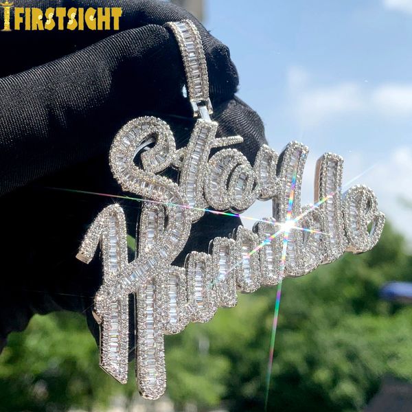strands strings iced out bling cursive letter stay humble pendant necklace gold plated full cz zircon charm men fashion hiphop jewelry 23042, Black
strands strings iced out bling cursive letter stay humble pendant necklace gold plated full cz zircon charm men fashion hiphop jewelry 23042, Black