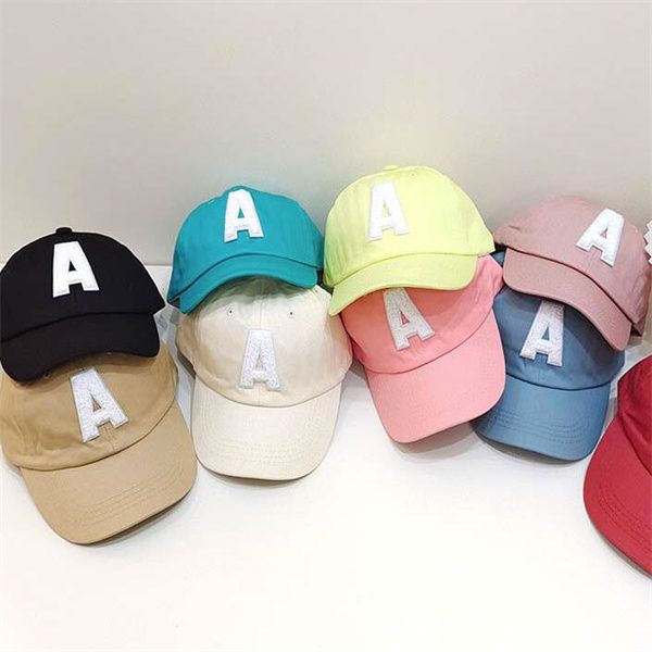 letter a embroidery kids baseball cap candy color summer baby boys girls sun visor caps adjustable children beach hat gc2073, Yellow
letter a embroidery kids baseball cap candy color summer baby boys girls sun visor caps adjustable children beach hat gc2073, Yellow
