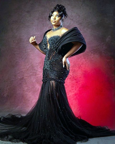 2023 april aso ebi black mermaid prom dress beaded sheer neck evening formal party second reception birthday engagement gowns dress zj690
2023 april aso ebi black mermaid prom dress beaded sheer neck evening formal party second reception birthday engagement gowns dress zj690