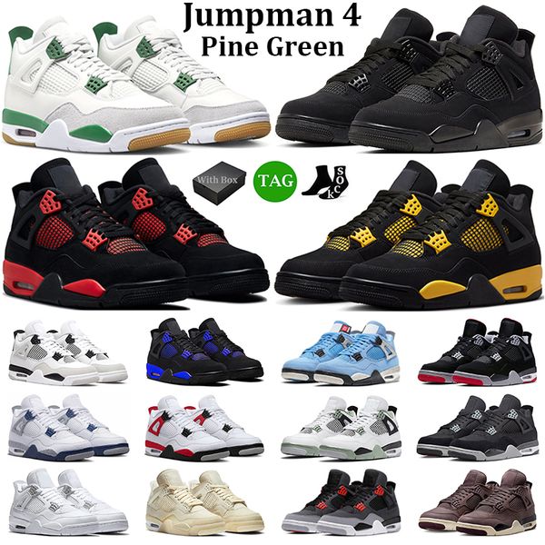 with box jumpman 4 basketball shoes men women 4s pine green black cat thunder military black midnight navy seafoam mens trainers sport sneak
with box jumpman 4 basketball shoes men women 4s pine green black cat thunder military black midnight navy seafoam mens trainers sport sneak