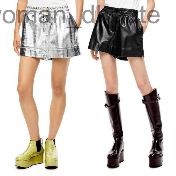 women's shorts designermainly promote the new style of spring and summer high imitation leather flat angle loose casual shorts rubber b, White;black
women's shorts designermainly promote the new style of spring and summer high imitation leather flat angle loose casual shorts rubber b, White;black