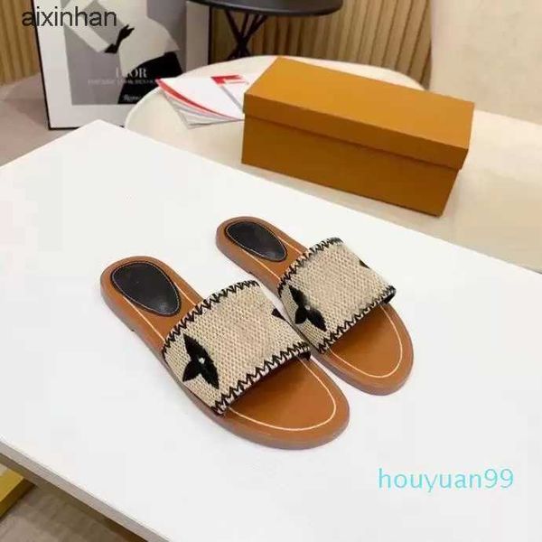 2023 women slippers outdoor banquet slide shoes pp straw summer leather sandals multicolor flat heel mule letter size 35-42, Black
2023 women slippers outdoor banquet slide shoes pp straw summer leather sandals multicolor flat heel mule letter size 35-42, Black