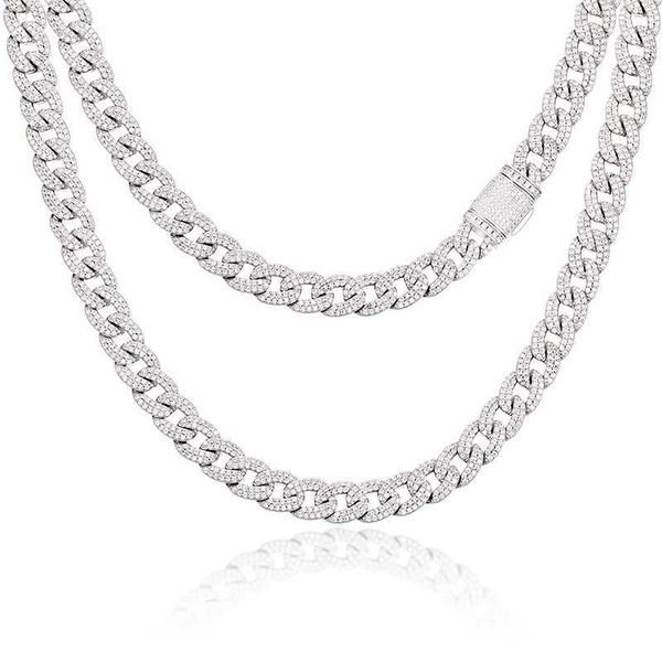 drop shipping 10mm white gold plated iced out cubic zirconia gemstone miami cuban link chain necklace for men, Silver
drop shipping 10mm white gold plated iced out cubic zirconia gemstone miami cuban link chain necklace for men, Silver