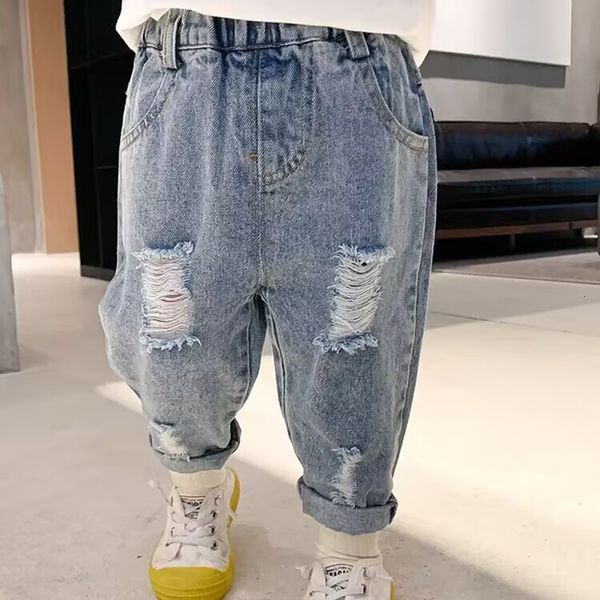 jeans spring and autumn children's pants boys ripped jeans thin summer baby pants children's clothing children's trousers 230, Blue
jeans spring and autumn children's pants boys ripped jeans thin summer baby pants children's clothing children's trousers 230, Blue