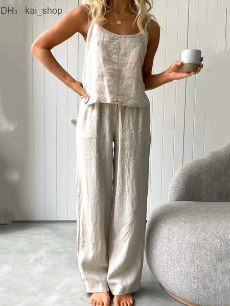 piece pants thin with sleeveless suspenders long set, fashionable, cotton linen outerwear for1, White
piece pants thin with sleeveless suspenders long set, fashionable, cotton linen outerwear for1, White