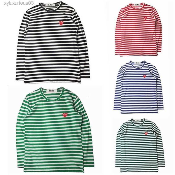 play spring autumn t-shirt striped embroidered love round neck long sleeve loose men women couple casual 220408, Black
play spring autumn t-shirt striped embroidered love round neck long sleeve loose men women couple casual 220408, Black