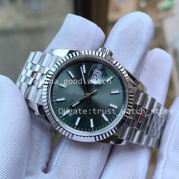 watch super gmf factory 36mm automatic cal.3235 movement mint green rome dial date men 904l jubilee style strap gmf sapphire waterproof lumi, Slivery;black
watch super gmf factory 36mm automatic cal.3235 movement mint green rome dial date men 904l jubilee style strap gmf sapphire waterproof lumi, Slivery;black