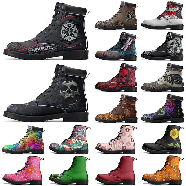Diy Fashionable Versatile Outdoor Boots Non-slip Winter Comfortable Casual Customized Elevated Classsic Light Fire Red Boots
Diy Fashionable Versatile Outdoor Boots Non-slip Winter Comfortable Casual Customized Elevated Classsic Light Fire Red Boots