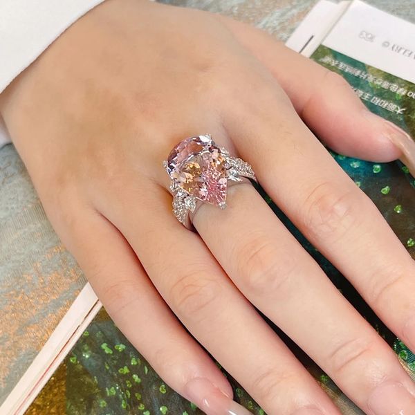 sparkling wedding rings luxury jewelry 925 sterling silver water drop pink large 5a cubic zircon party eternity women partyy engagement open, Slivery;golden
sparkling wedding rings luxury jewelry 925 sterling silver water drop pink large 5a cubic zircon party eternity women partyy engagement open, Slivery;golden