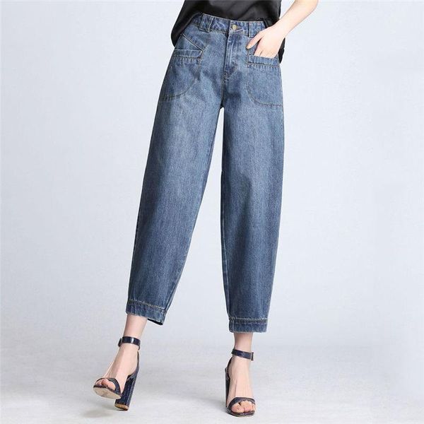 jeans 2022 spring summer korea fashion women high waist loose blue jeans allmatched casual cotton denim harem pants s724
jeans 2022 spring summer korea fashion women high waist loose blue jeans allmatched casual cotton denim harem pants s724