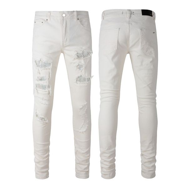 mens jeans women slim denim skinny pants men's distressed ripped skinny jeanpants skateboard boy size 28-40, Blue
mens jeans women slim denim skinny pants men's distressed ripped skinny jeanpants skateboard boy size 28-40, Blue