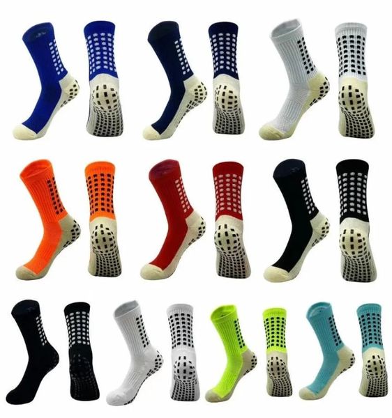 Image of Anti Slip Men&#039;s Male Socks Soccer Sports Running Long Stockings Meias Socks Unisex Casual football socks good quality