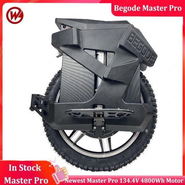 Image of Newest Begode Master Pro Scooter 134.4V 4800Wh 50E Battery 4500W Motor 22inch 122km/h