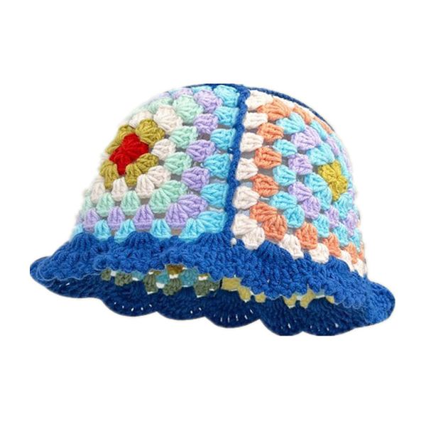 wide brim hats bucket hats fashionable autumn and winter hat cute hand hook knitting vintage flower wool hat childrens versatile big head ci, Blue;gray
wide brim hats bucket hats fashionable autumn and winter hat cute hand hook knitting vintage flower wool hat childrens versatile big head ci, Blue;gray