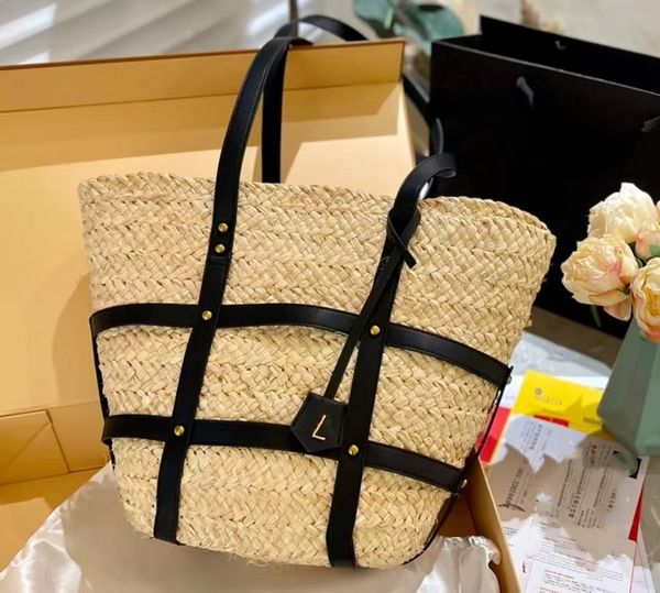 laffite designer bag vegetable basket bag palm leaf and cowhide woven into the beach bag lightweight large capacity handbag
laffite designer bag vegetable basket bag palm leaf and cowhide woven into the beach bag lightweight large capacity handbag
