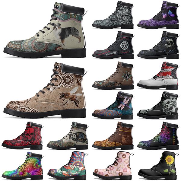 Diy Fashionable Versatile Outdoor Boots Non-slip Winter Comfortable Casual Customized Elevated Classsic Dark Wheat Boots
Diy Fashionable Versatile Outdoor Boots Non-slip Winter Comfortable Casual Customized Elevated Classsic Dark Wheat Boots