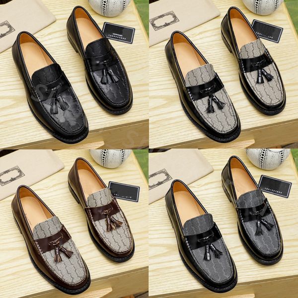 2023 new men dress shoes classic cowhide loafers fashion flat shoes mules princetown mens brand trample lazy slides loafers size 38-46, Black
2023 new men dress shoes classic cowhide loafers fashion flat shoes mules princetown mens brand trample lazy slides loafers size 38-46, Black