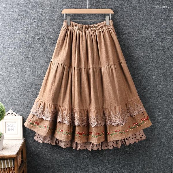 skirts autumn winter women thick skirt japan style mori girl elastic waist lace vintage corduroy6435, Black
skirts autumn winter women thick skirt japan style mori girl elastic waist lace vintage corduroy6435, Black