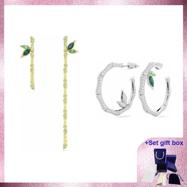 swa earrings dellium drop earrings, asymmetrical design, bamboo, green, gold plated exquisite gift box, Golden
swa earrings dellium drop earrings, asymmetrical design, bamboo, green, gold plated exquisite gift box, Golden