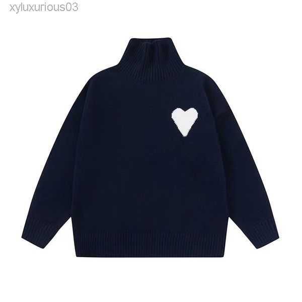 2023 fashion designers high collar amis paris sweater man woman turtleneck sweaters luxury brands cardigan knit o neck womens letter long sl, Black
2023 fashion designers high collar amis paris sweater man woman turtleneck sweaters luxury brands cardigan knit o neck womens letter long sl, Black