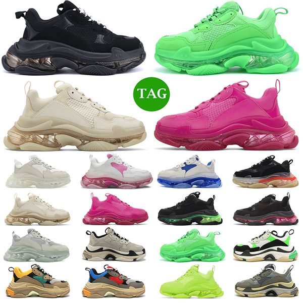 hostsale men women triple s casual shoes platform sneakers clear sole black white volt beige red grey green mens trainers jogging walking
hostsale men women triple s casual shoes platform sneakers clear sole black white volt beige red grey green mens trainers jogging walking