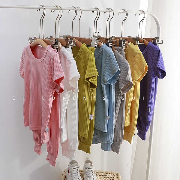 clothing sets baby home clothes solid color pajamas sets toddler o-neck tshirt+trousers girls boys new summer simple loose soft 2 piece suit, White
clothing sets baby home clothes solid color pajamas sets toddler o-neck tshirt+trousers girls boys new summer simple loose soft 2 piece suit, White