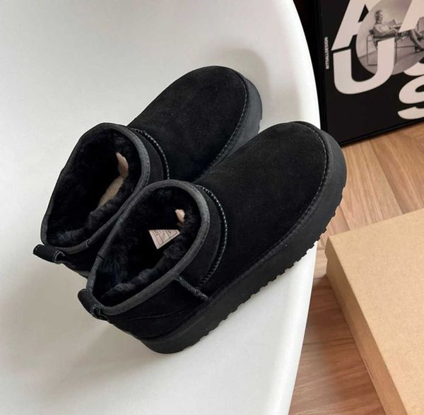 boots women winter ultra mini boot designer australian platform for men real leather warm ankle fur booties luxurious shoe, Black
boots women winter ultra mini boot designer australian platform for men real leather warm ankle fur booties luxurious shoe, Black