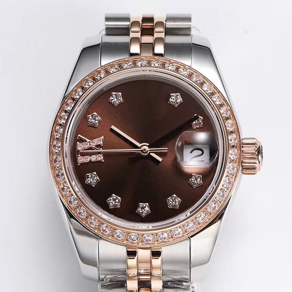 luxury watch super 1:1 clone 28mm women's automatic stainless steel date diamond rose gold watch, Slivery;golden
luxury watch super 1:1 clone 28mm women's automatic stainless steel date diamond rose gold watch, Slivery;golden