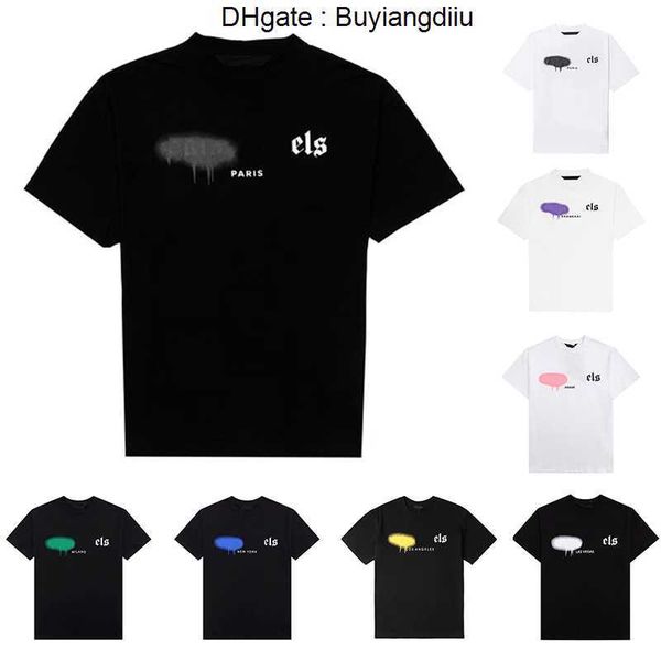 mens designer t shir clohes palms shirs women shirs fashion spray pain graffii couple shor sleeves high sree loose tide brand crew neck leer, White;black
mens designer t shir clohes palms shirs women shirs fashion spray pain graffii couple shor sleeves high sree loose tide brand crew neck leer, White;black