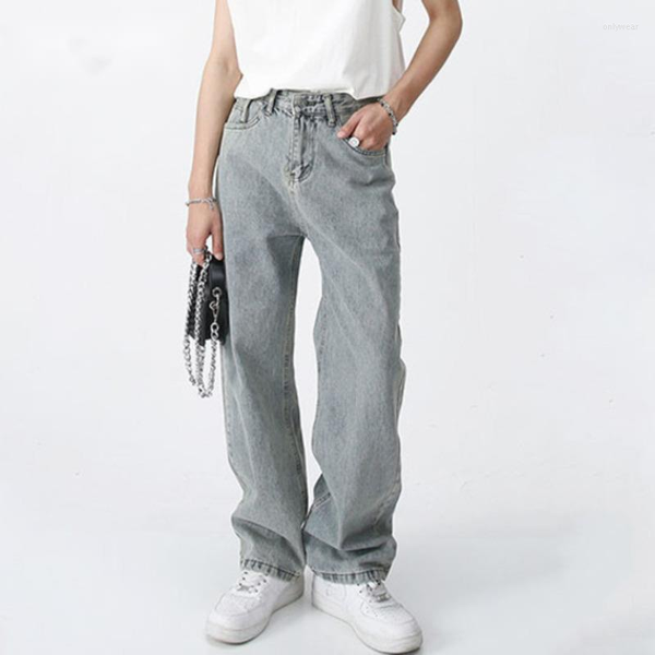 Men' Jeans SYUHGFA Male Casual Straight Men Korean Style Vintage Fashion Denim Pants Solid Color Trousers 2023 Spring Stylish, Blue
Men' Jeans SYUHGFA Male Casual Straight Men Korean Style Vintage Fashion Denim Pants Solid Color Trousers 2023 Spring Stylish, Blue