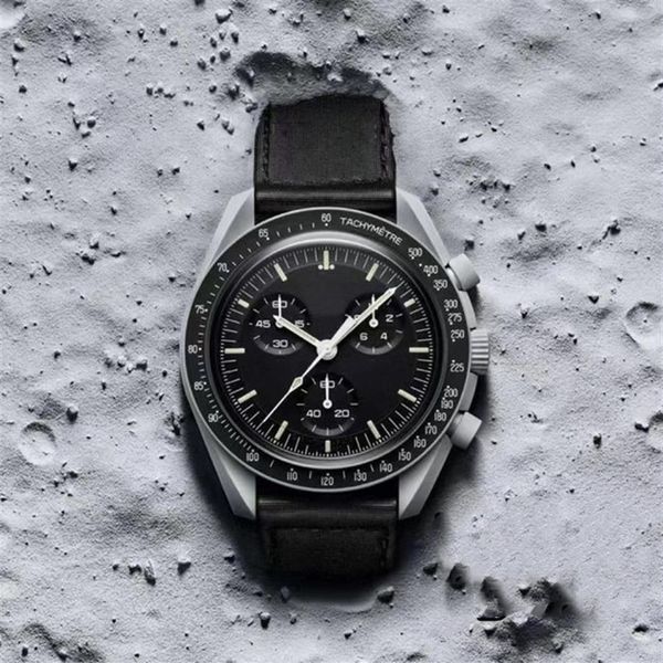 bioceramic planet moon men's watches full function quarz chronograph watch mission to mercury 42mm luxury watch 263c, Slivery;brown
bioceramic planet moon men's watches full function quarz chronograph watch mission to mercury 42mm luxury watch 263c, Slivery;brown