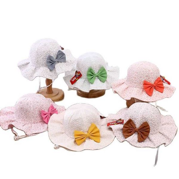 caps s cute emed bowknot baby sun girl's big brim fisherman 2023 spring summer new children's kids sunshade hat p230424, Yellow
caps s cute emed bowknot baby sun girl's big brim fisherman 2023 spring summer new children's kids sunshade hat p230424, Yellow