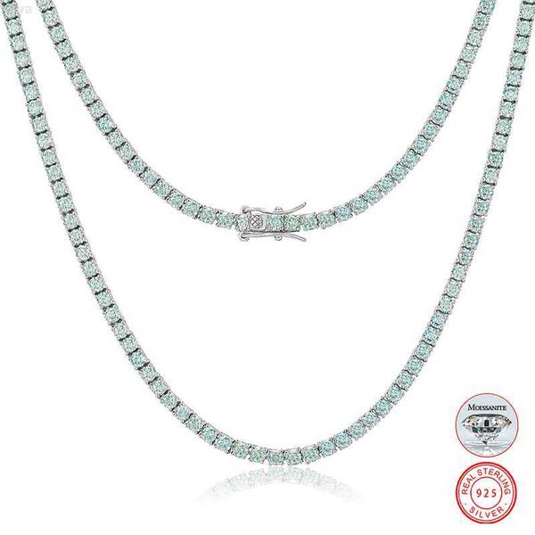 new arrival 3mm 925 sterling silver green vvs moissanite diamond cluster iced out tennis chain necklace for
new arrival 3mm 925 sterling silver green vvs moissanite diamond cluster iced out tennis chain necklace for